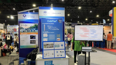 Showcasing at the National Science and Technology Fair 2023 in Thailand